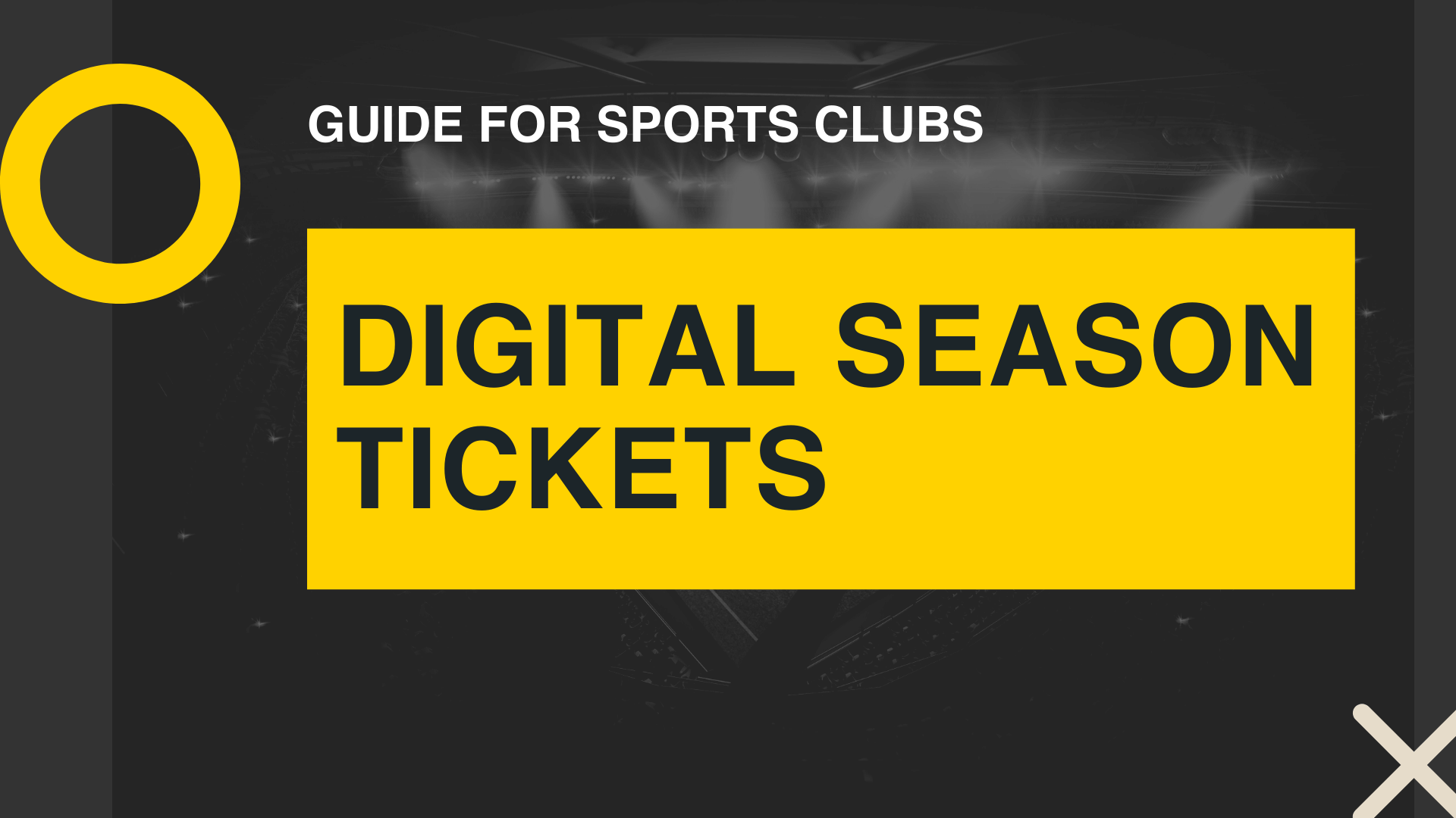SEASON TICKET SALES FOR THE GROUP STAGE HAVE STARTED! 