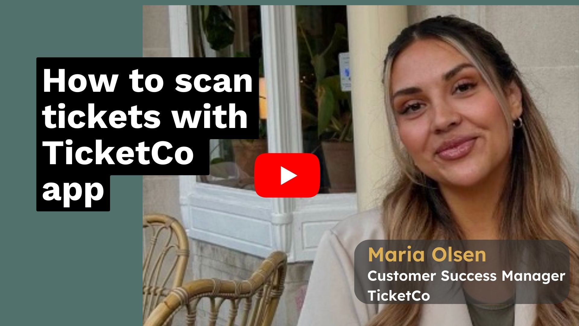 Demo How to scan tickets with Ticketco App
